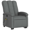 Stella Homewares Electric Stand up Massage Recliner Chair Dark Grey Fabric
