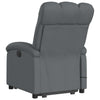 Stella Homewares Electric Stand up Massage Recliner Chair Dark Grey Fabric