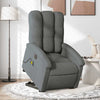 Stella Homewares Electric Stand up Massage Recliner Chair Dark Grey Fabric