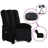 Stella Homewares Electric Stand up Massage Recliner Chair Black Fabric