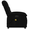 Stella Homewares Electric Stand up Massage Recliner Chair Black Fabric