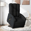 Stella Homewares Electric Stand up Massage Recliner Chair Black Fabric