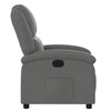 Stella Homewares Recliner Chair Dark Grey Fabric