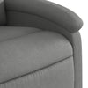 Stella Homewares Massage Recliner Chair Dark Grey Fabric
