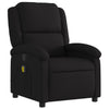 Stella Homewares Massage Recliner Chair Black Fabric