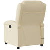 Stella Homewares Massage Recliner Chair Cream Fabric