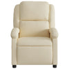 Stella Homewares Massage Recliner Chair Cream Fabric