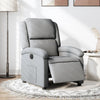 Stella Homewares Electric Recliner Chair Light Grey Fabric