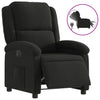 Stella Homewares Electric Recliner Chair Black Fabric
