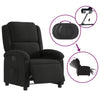 Stella Homewares Electric Recliner Chair Black Fabric