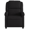 Stella Homewares Electric Recliner Chair Black Fabric