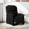 Stella Homewares Electric Recliner Chair Black Fabric