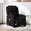 Stella Homewares Electric Massage Recliner Chair Black Fabric