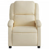 Stella Homewares Electric Massage Recliner Chair Cream Fabric