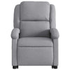 Stella Homewares Stand up Recliner Chair Light Grey Fabric