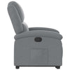 Stella Homewares Stand up Recliner Chair Light Grey Fabric