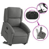 Stella Homewares Stand up Recliner Chair Dark Grey Fabric