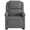 Stella Homewares Stand up Recliner Chair Dark Grey Fabric