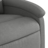 Stella Homewares Stand up Recliner Chair Dark Grey Fabric