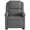 Stella Homewares Stand up Massage Recliner Chair Dark Grey Fabric