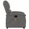 Stella Homewares Stand up Massage Recliner Chair Dark Grey Fabric