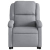 Stella Homewares Electric Stand up Recliner Chair Light Grey Fabric