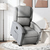 Stella Homewares Electric Stand up Recliner Chair Light Grey Fabric