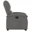 Stella Homewares Electric Stand up Recliner Chair Dark Grey Fabric