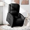 Stella Homewares Electric Stand up Recliner Chair Black Fabric