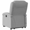 Stella Homewares Electric Stand up Massage Recliner Chair Light Grey Fabric