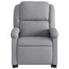 Stella Homewares Electric Stand up Massage Recliner Chair Light Grey Fabric