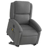 Stella Homewares Electric Stand up Massage Recliner Chair Dark Grey Fabric