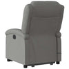 Stella Homewares Electric Stand up Massage Recliner Chair Dark Grey Fabric