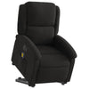 Stella Homewares Electric Stand up Massage Recliner Chair Black Fabric
