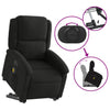 Stella Homewares Electric Stand up Massage Recliner Chair Black Fabric