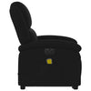 Stella Homewares Electric Stand up Massage Recliner Chair Black Fabric