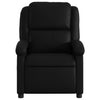 Stella Homewares Massage Recliner Chair Black Faux Leather