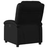 Stella Homewares Electric Recliner Chair Black Faux Leather