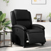 Stella Homewares Electric Recliner Chair Black Faux Leather
