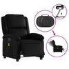 Stella Homewares Electric Massage Recliner Chair Black Faux Leather