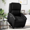 Stella Homewares Stand up Recliner Chair Black Faux Leather