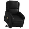 Stella Homewares Stand up Massage Recliner Chair Black Faux Leather