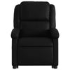 Stella Homewares Stand up Massage Recliner Chair Black Faux Leather