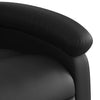 Stella Homewares Stand up Massage Recliner Chair Black Faux Leather