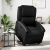 Stella Homewares Electric Stand up Recliner Chair Black Faux Leather