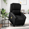 Stella Homewares Electric Stand up Massage Recliner Chair Black Faux Leather