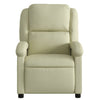 Stella Homewares Recliner Chair Cream Real Leather