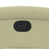 Stella Homewares Recliner Chair Cream Real Leather