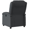 Stella Homewares Electric Massage Recliner Chair Black Real Leather
