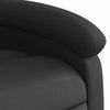 Stella Homewares Electric Massage Recliner Chair Black Real Leather
